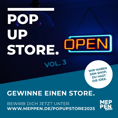 Pop Up Store 2025 © Stadt Meppen