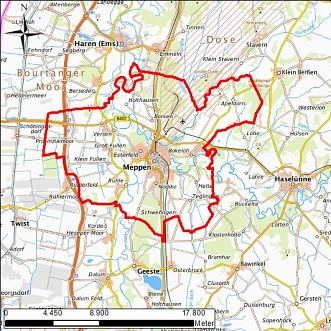 Neuaufstellung Flächennutzungsplan © Stadt Meppen